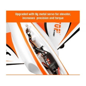 Радиоуправляемый самолет Top RC Jet Star Pro оранжевый 800мм импеллер 64мм 2.4G 4-ch LiPo RTF top089C