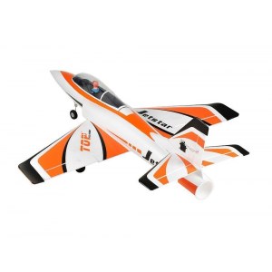 Радиоуправляемый самолет Top RC Jet Star Pro оранжевый 800мм импеллер 64мм 2.4G 4-ch LiPo RTF top089C
