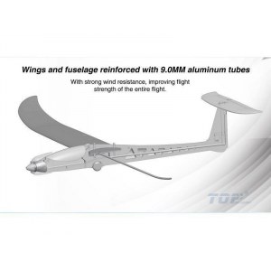 Радиоуправляемый планер Top RC T1800 (Propeller Power System) 1800мм 2.4G 4-ch LiPo RTF top091C