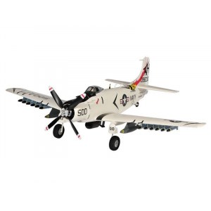 Радиоуправляемый самолет Top RC A1 Sky Raider белый 800мм 2.4G 4-ch LiPo RTF top027C