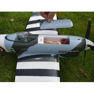 Радиоуправляемый самолет Top RC Tempest 800мм 2.4G 4-ch LiPo RTF top028C