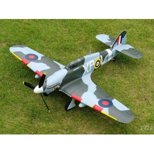 Радиоуправляемый самолет Top RC Hurricane зеленый 750мм 2.4G 4-ch LiPo RTF top013C