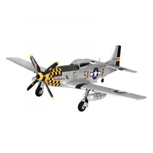 Радиоуправляемый самолет Top RC P-51D 750мм желтый 2.4G 4-ch LiPo RTF top017C