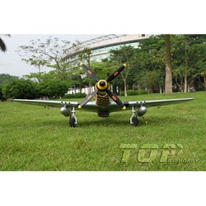 Радиоуправляемый самолет Top RC P-51D 750мм желтый 2.4G 4-ch LiPo RTF top017C