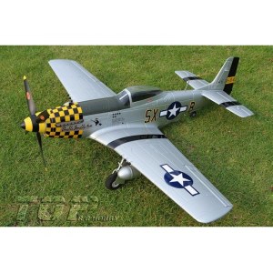 Радиоуправляемый самолет Top RC P-51D 750мм желтый 2.4G 4-ch LiPo RTF top017C