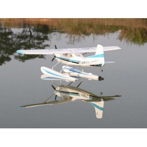 Радиоуправляемый самолет Top RC Cessna 1.5m C185 PRO на поплавках KIT top065A