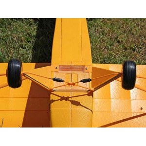 Радиоуправляемый самолет Top RC J3 желтый 1400мм KIT top066A