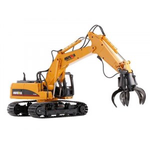 Радиоуправляемый экскаватор c шаровым захватом HUI NA TOYS 2.4G 16CH 1/14 RTR HN1571