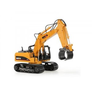 Радиоуправляемый экскаватор c погрузчиком бревен HUI NA TOYS 2.4G 16CH 1/14 RTR HN1570
