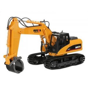Радиоуправляемый экскаватор c погрузчиком бревен HUI NA TOYS 2.4G 16CH 1/14 RTR HN1570