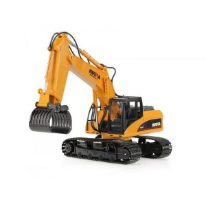 Радиоуправляемый экскаватор c погрузчиком бревен HUI NA TOYS 2.4G 16CH 1/14 RTR HN1570