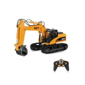 Радиоуправляемый экскаватор c погрузчиком бревен HUI NA TOYS 2.4G 16CH 1/14 RTR HN1570