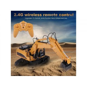 Радиоуправляемый экскаватор HUI NA TOYS 2.4G 15CH 1/16 RTR HN1350