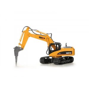 Радиоуправляемый экскаватор c отбойным молотом HUI NA TOYS 2.4G 16CH 1/14 RTR HN1560