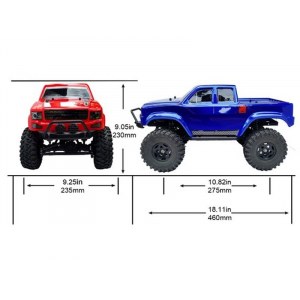 Радиоуправляемая модель трофи Remo Hobby Trial Rigs Truck RH10275