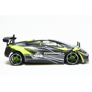Радиоуправляемый модель для дрифта HSP Flying Fish 1 - 1:10 4WD - 94123-10030-2 кузов Lamborghini gallardo