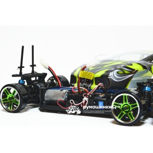 Радиоуправляемый модель для дрифта HSP Flying Fish 1 - 1:10 4WD - 94123-10030-2 кузов Lamborghini gallardo