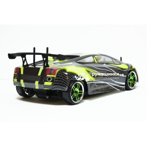 Радиоуправляемый модель для дрифта HSP Flying Fish 1 - 1:10 4WD - 94123-10030-2 кузов Lamborghini gallardo