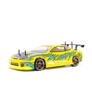 Радиоуправляемый машина для дрифта HSP Flying Fish 1 - 1:10 4WD - 94123-12362 кузов Nissan Silvia S15