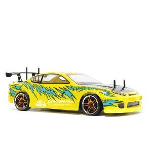 Радиоуправляемый машина для дрифта HSP Flying Fish 1 - 1:10 4WD - 94123-12362 кузов Nissan Silvia S15