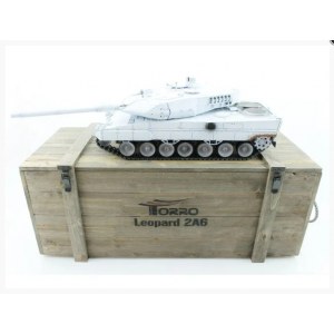 Радиоуправляемый танк Taigen 1/16 Leopard 2 A6 (Германия) (для ИК боя) UN V3.0 2.4G RTR TG3889-1B-UN-IR3.0