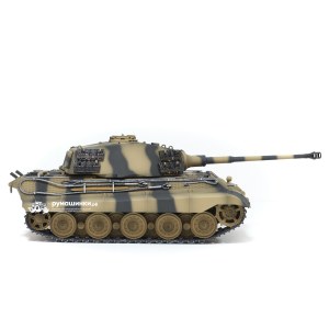 Радиоуправляемый танк Torro King Tiger 1/16, ВВ-пушка, дым, деревянная коробка V3.0 2.4G RTR TR11709-CA-3.0
