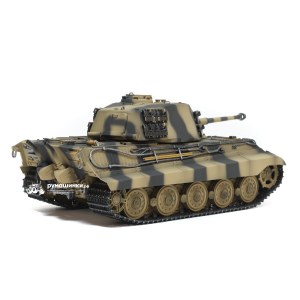 Радиоуправляемый танк Torro King Tiger 1/16, ВВ-пушка, дым, деревянная коробка V3.0 2.4G RTR TR11709-CA-3.0