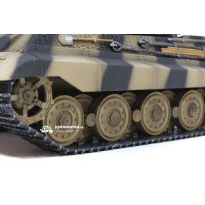Радиоуправляемый танк Torro King Tiger 1/16, ВВ-пушка, дым, деревянная коробка V3.0 2.4G RTR TR11709-CA-3.0