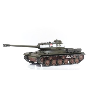 Радиоуправляемый танк Taigen 1/16 ИС-2 модель 1944, СССР, зеленый, (для ИК боя) V3.0 2.4G RTR TG3928-1G-IR-BOX3.0