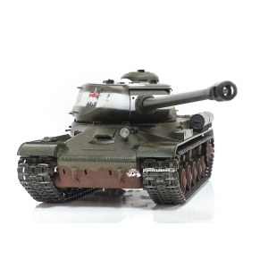Радиоуправляемый танк Taigen 1/16 ИС-2 модель 1944, СССР, зеленый, (для ИК боя) V3.0 2.4G RTR TG3928-1G-IR-BOX3.0