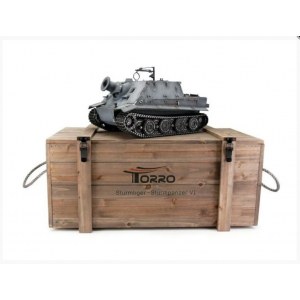 Радиоуправляемый танк Torro Sturmtiger PRO 1/16 ВВ-пушка, деревянная коробка V3.0 2.4G RTR TR11707-GY-3.0