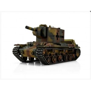 Радиоуправляемый танк Torro KV-2 1/16 откат ствола (для ИК боя), камуфляж V3.0 2.4G RTR TR11409-CA-3.0