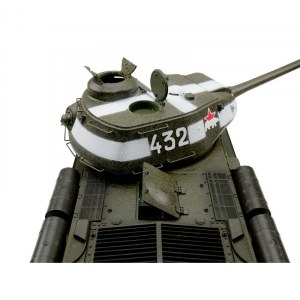 Радиоуправляемый танк Taigen 1/16 ИС-2 модель 1944, СССР, зеленый, (для ИК танкового боя) V3 2.4G TG3928-1G-IR3.0