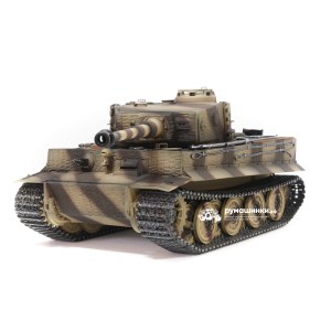Танк на радиоуправлении Taigen 1/16 Tiger 1 (Германия, поздняя версия) дым V3 2.4G RTR TGAS3818-D3.0