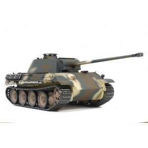 Радиоуправляемый танк Taigen 1/16 Panther type G (Германия) откат ствола (для ИК боя) V3 2.4G RTR TGIF3879G-B1-3.0