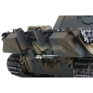 Радиоуправляемый танк Taigen 1/16 Panther type G с ИК пушкой HC версия, башня на 360, подшипники в ред, V3 2.4G RTR TG3879-1GHC-IR3.0