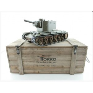 Радиоуправляемый танк Torro КВ-2 1/16 СССР, зеленый, ИК-пушка V3.0 2.4G RTR TR1112438786-3.0