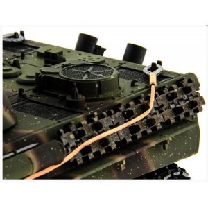 Танк на пульте управлении Taigen 1/16 Panther type F с ИК пушкой HC версия, башня на 360, подшипники в ред, V3 2.4G RTR TG3879-1FHC-IR3.0