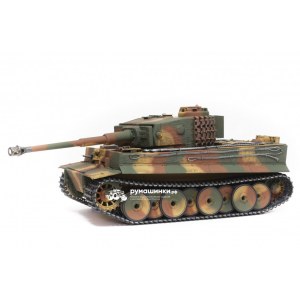 Радиоуправляемый танк Taigen 1/16 Tiger 1 (Германия, средняя версия) откат ствола (для ИК боя) V3 2.4G RTR TGIF3818-E1-3.0