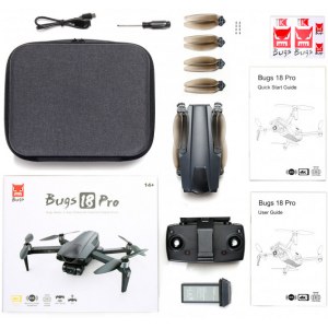 Квадрокоптер на 3км MJX B18 PRO 4K 3-Axis Gimbal EIS GPS 5G - MJX-B18PRO