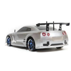 Радиоуправляемая модель для дрифта HSP Flying Fish 1 - 1:10 4WD - 94123/GTR 04 Nissan GTR Серебристый