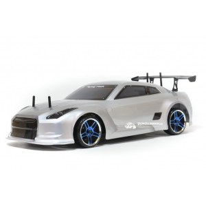 Радиоуправляемая модель для дрифта HSP Flying Fish 1 - 1:10 4WD - 94123/GTR 04 Nissan GTR Серебристый