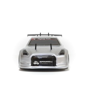 Радиоуправляемая модель для дрифта HSP Flying Fish 1 - 1:10 4WD - 94123/GTR 04 Nissan GTR Серебристый