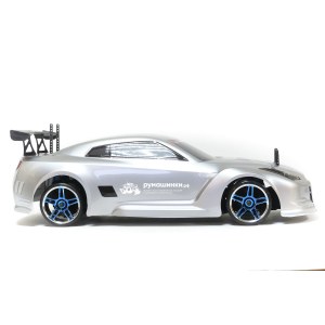 Радиоуправляемая модель для дрифта HSP Flying Fish 1 - 1:10 4WD - 94123/GTR 04 Nissan GTR Серебристый