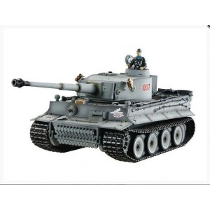 Танк на радиоуправлении Taigen 1/16 Tiger 1 (Германия, ранняя версия) откат ствола (для ИК боя) V3 2.4G RTR TGIF3818-C1-3.0