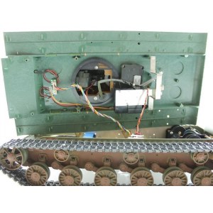 Радиоуправляемый танк Torro КВ-2 1/16 СССР, зеленый, ВВ-пушка V3.0 2.4G RTR TR1112438785-3.0