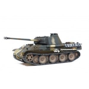 Танк радиоуправляемый Taigen 1/16 Panther type G (Германия) HC версия, башня на 360, подшипники в ред., V3 2.4G RTR TG3879-1GHC3.0