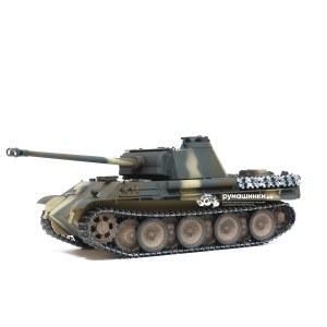 Танк радиоуправляемый Taigen 1/16 Panther type G (Германия) HC версия, башня на 360, подшипники в ред., V3 2.4G RTR TG3879-1GHC3.0