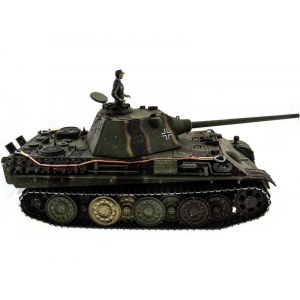 Радиоуправляемый танк пневматический Taigen 1/16 Panther type F (Германия) HC версия, башня на 360, подшипники в ред., V3 2.4G RTR TG3879-1FHC3.0
