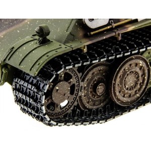 Радиоуправляемый танк пневматический Taigen 1/16 Panther type F (Германия) HC версия, башня на 360, подшипники в ред., V3 2.4G RTR TG3879-1FHC3.0